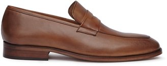 Reiss Korner Leather Penny Loafers