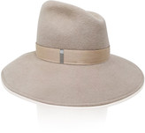 Thumbnail for your product : Gigi Burris Millinery Drake Rabbit Felt Wide-Brim Fedora Hat