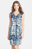 Thumbnail for your product : Marc New York 1609 Marc New York by Andrew Marc Abstract Print Shift Dress