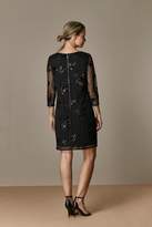 Thumbnail for your product : Wallis PETITE Black Embellished Mesh Shift Dress