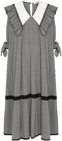 Thumbnail for your product : Masterpeace Chelsea-collar smocked dress