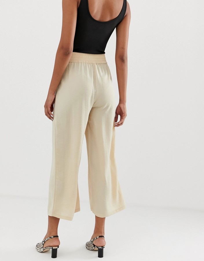 Y.A.S tailored crop trousers - ShopStyle