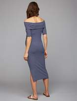 Thumbnail for your product : Isabella Oliver Off The Shoulder Maternity Dress