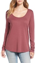 Thumbnail for your product : Obey Women's 'Haley' Long Sleeve Top
