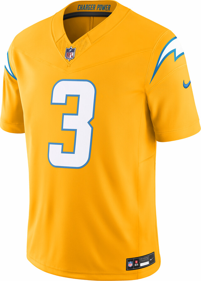 Nike Derwin James Jr. Los Angeles Chargers Men's Dri-FIT NFL Limited Jersey in Yellow | 31NM0FAL97F-4Y0