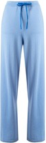 Thumbnail for your product : Chinti and Parker Wide-Leg Knitted Track Pants