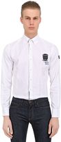 Thumbnail for your product : Paul & Shark Shark Fit Embroidery Cotton Oxford Shirt