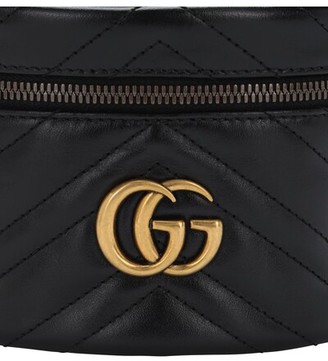 Gucci Gg Marmont Leather Beauty Bag