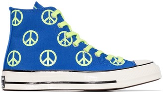 printed converse high tops