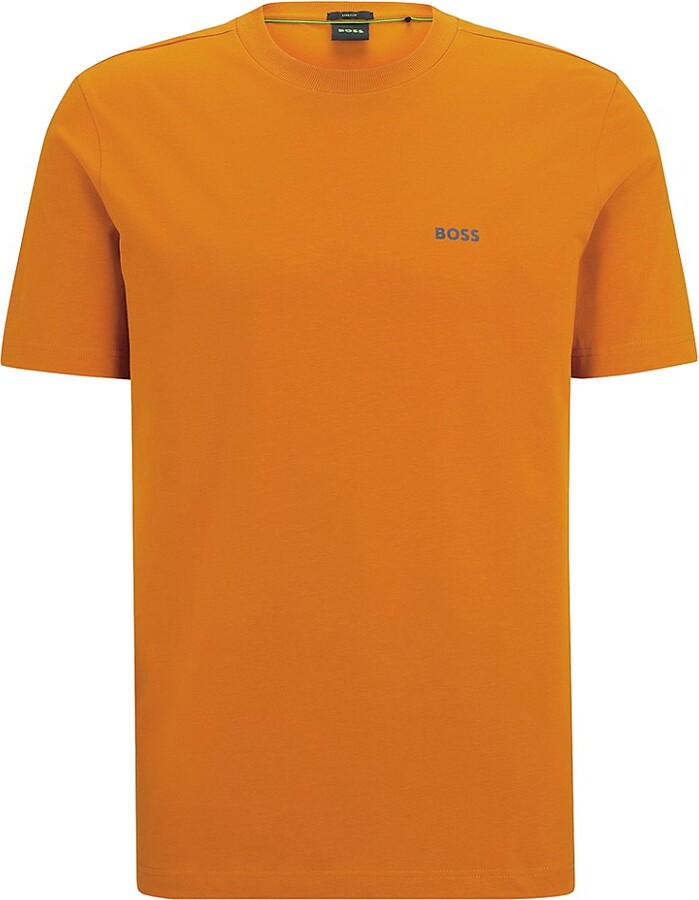HUGO BOSS Men's Orange T-shirts | ShopStyle