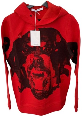Givenchy Red Cotton Knitwear & Sweatshirts