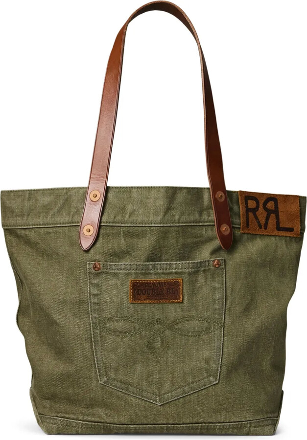 Ralph Lauren RRL Ranch Suede Tote - ShopStyle