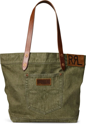 Ralph Lauren RRL Ranch Suede Tote - ShopStyle
