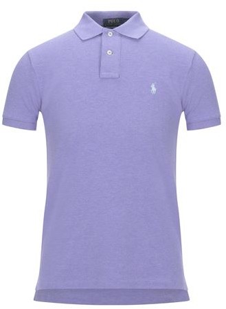 light purple polo