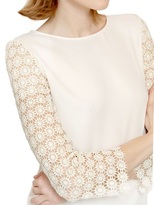 Thumbnail for your product : Moschino Cheap & Chic Lace Sleeve Top