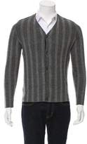 Thumbnail for your product : Marni Striped Cashmere Cardigan