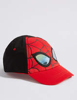 Thumbnail for your product : Marks and Spencer Kids' Pure Cotton Spider-ManTM Hat (6 Months - 6 Years)