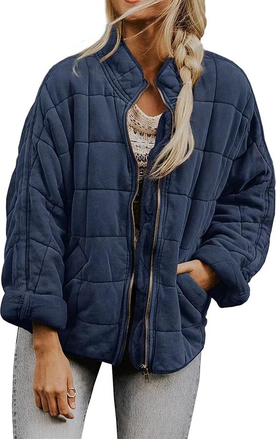 Jieroans Dolman Lightweight Quilted Jackets ShopStyle
