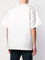 Thumbnail for your product : DSQUARED2 logo patch oversized T-shirt