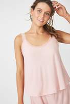 Thumbnail for your product : Body Rib Lace Tank Top