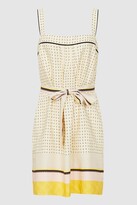 Thumbnail for your product : Reiss Scarf Print Mini Dress