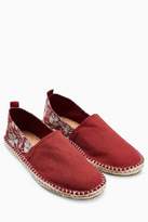Thumbnail for your product : Next Mens Red Print Classic Espadrille