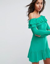Thumbnail for your product : ASOS DESIGN salsa one shoulder mini dress