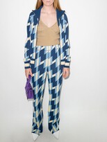 Thumbnail for your product : Dodo Bar Or Tom geometric-pattern track jacket
