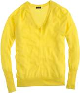 Thumbnail for your product : J.Crew Italian featherweight cashmere V-neck boyfriend sweater