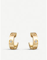 Cartier Love 18ct yellow-gold and diamond earrings