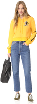 Thumbnail for your product : Pam & Gela Sweatshirt with Eagle