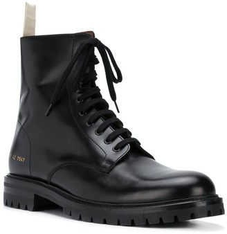 Common Projects Combat boots