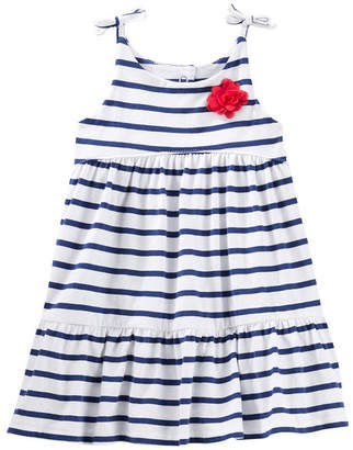 Osh Kosh Oshkosh Olive Surplus Jacket Sleeveless Babydoll Dress - Baby Girls