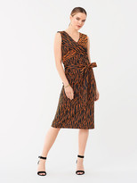 Thumbnail for your product : Diane von Furstenberg Rogue Stretch-Jacquard Dress