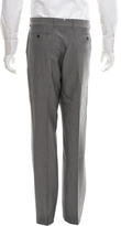 Thumbnail for your product : Paul Smith Flat Front Wool Pants