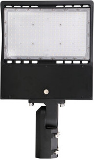 Wen Lighting 150W LED Commercial Pole Light, IP65 Waterproof, Outdoor Street Area Lighting for Parking Lot Yard