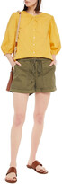 Thumbnail for your product : Velvet by Graham & Spencer Tenly Cotton-twill Shorts