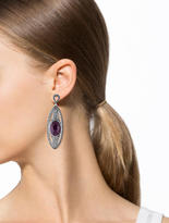 Thumbnail for your product : Hellmuth Diamond & Ruby Drop Earrings