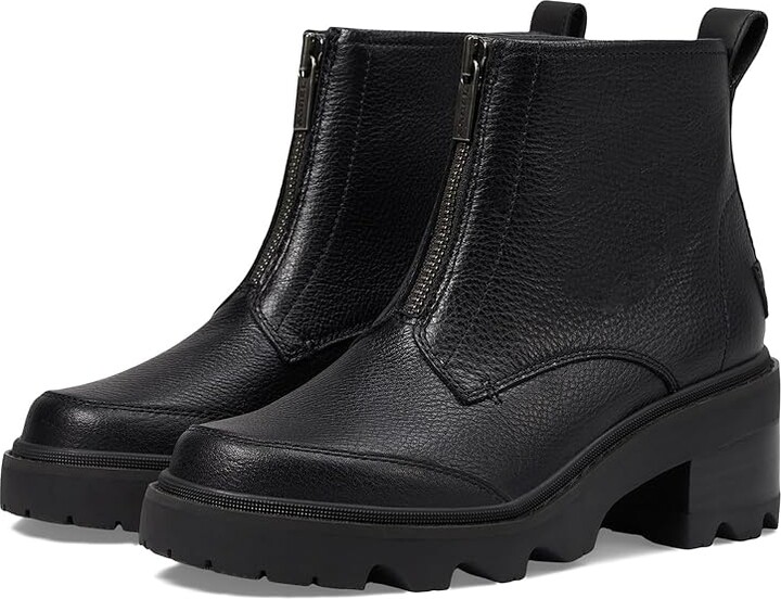 Sorel Joan Nowtm Zip Women's Boots Black/Black : 9.5 B - Medium, Leather