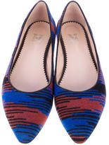 Thumbnail for your product : M Missoni Woven Flats