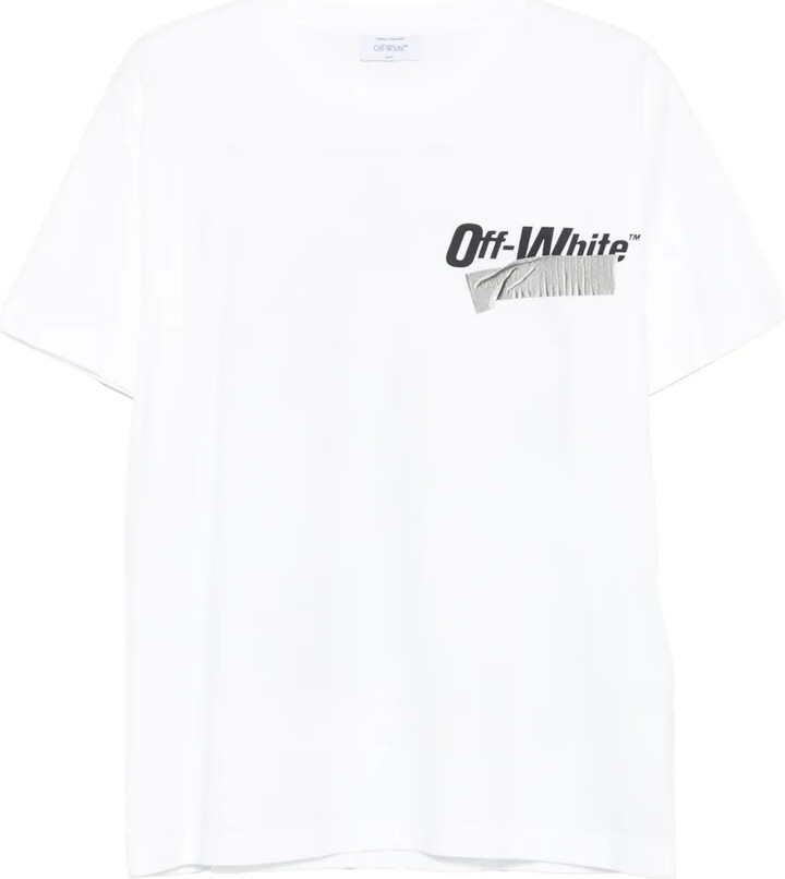 Off-White Fresco Oval T-shirt - ShopStyle