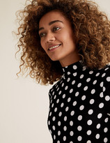 Thumbnail for your product : Marks and Spencer Jersey Polka Dot Mini Tiered Dress