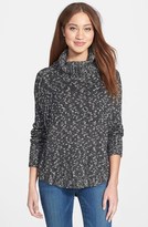 Thumbnail for your product : Lucky Brand Cotton Blend Trapeze Sweater