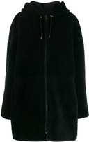 Thumbnail for your product : P.A.R.O.S.H. Textured Hooded Jacket