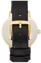 Thumbnail for your product : Kate Spade Women's 'Metro' Scalloped Dial Leather Strap Watch, 34Mm