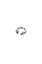 Thumbnail for your product : Vita Fede Titan Crystal Ring - Silver/Clear