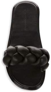 Rebecca Minkoff Braided Leather Slides