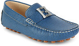 Thumbnail for your product : Fendi Branded leather loafers 8-11 years - for Men