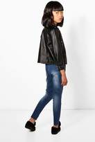 Thumbnail for your product : boohoo Girls Embroidered Skinny Jeans