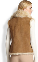 Thumbnail for your product : St. John Reversible Shearling Vest